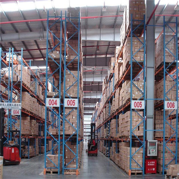 Adjustable warehouse steel storage pallet rack system (4)