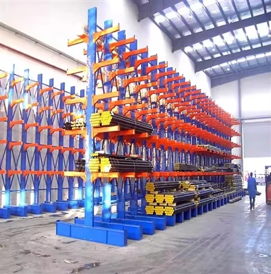 Racking Kantilever Dirancang Khusus Untuk Material Panjang Seperti Pipa